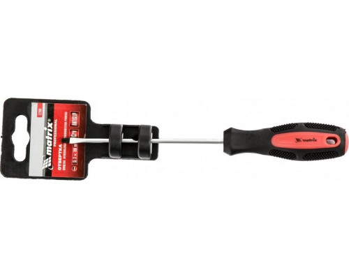 Отвертка шлицевая MATRIX Anti-Slip 3.0 х 100 мм 12208