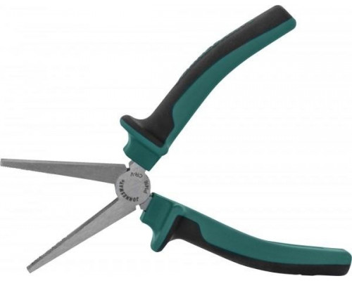 Плоскогубцы JONNESWAY P1416 с двухкомпонентными рукоятками, 160 мм 049405