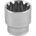 Головка 6-гранная 1/4" JONNESWAY S68H2112 Super Tech 12 мм (5/32")