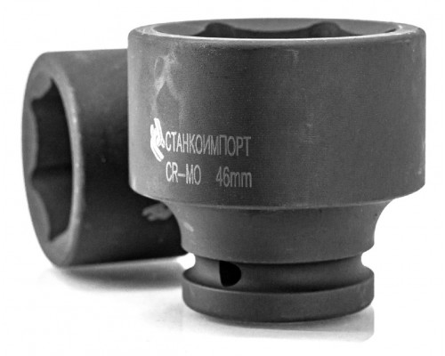 Ударная головка 6-гранная 3/4" STANKO CS-34.20.28 короткая 28 мм