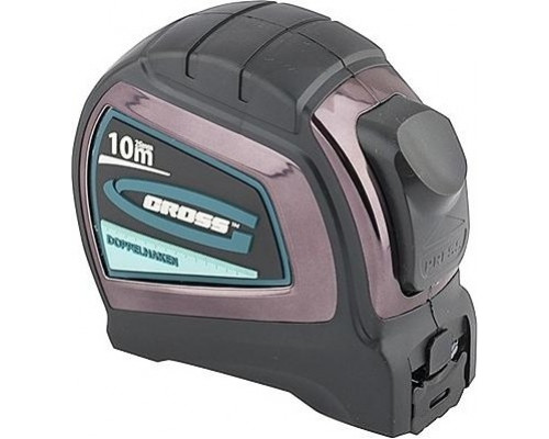Рулетка GROSS Doppelhaken 10.0 м 31126