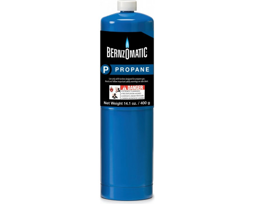 Газовый баллон BERNZOMATIC пропан 400 гр. одноразовый 336223 40031