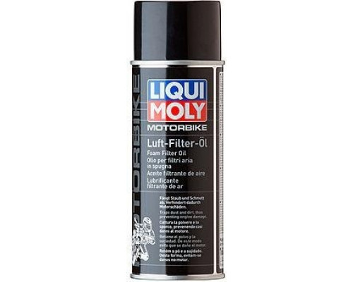 Масло для пропитки воздушных фильтров (спрей) LIQUI MOLY Motorbike Luft Filter Oil 0,4 л 1604/3950 3950/1604
