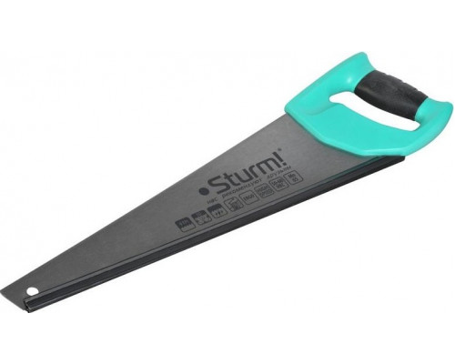 Ножовка по дереву Sturm 1060-55-450 450мм, 9tpi, 3d зуб