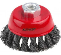 Щетка обдирочная для УШМ STAYER чашеобразная D-80 мм М14 35128-100_z01 35128-100_z01