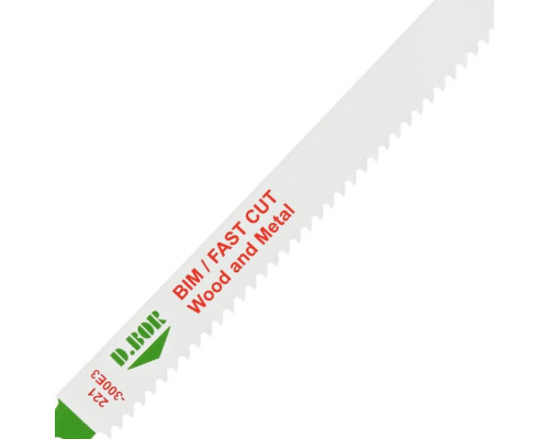 Полотна для сабельных пил D.BOR 280/300*4 мм BIM / FAST CUT / Wood and Metal (s1411df) (2 шт.) D-221-300E3-02