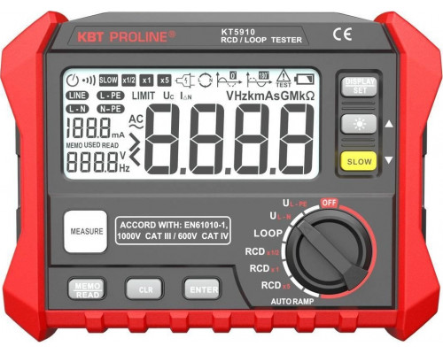 Измеритель сопротивления изоляции КВТ KT 5910 PROLINE 87241