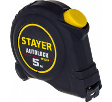 Рулетка STAYER АutoLock 5 / 19мм с автостопом 2-34126-05-19_z02
