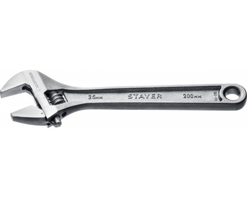 Ключ разводной STAYER MAX-Force 200 / 25 мм, 2725-20_z01