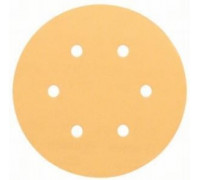 Круг шлифовальный на липучке BOSCH 150/6 мм отв. Р 320 Best for Wood+Paint 2608607840