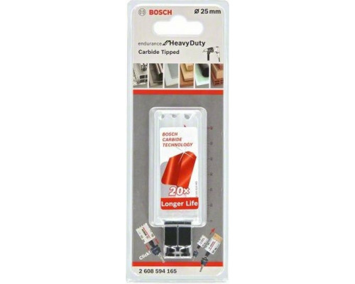 Твердосплавная коронка BOSCH 25 х 60 мм Endurance for Heavy 2608594165