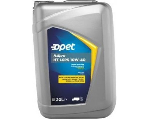 Масло моторное OPET Fullpro HT LSPS 10W40 20 л синтетическое 601215254