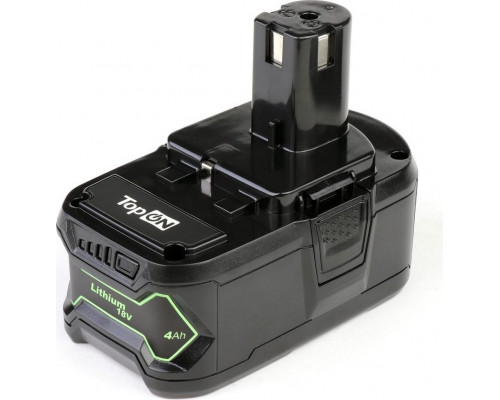 Аккумулятор TopON для Ryobi 18В, 4.0Ah (Li-Ion) TOP-PTGD-RY-18-4.0-Li