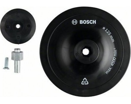 Диск опорный BOSCH 125 мм 8 мм шпиндель PRO 1609200240