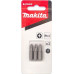 Бита для заворачивания MAKITA B-23466 PH2, 25 мм, C-form, 3 шт.