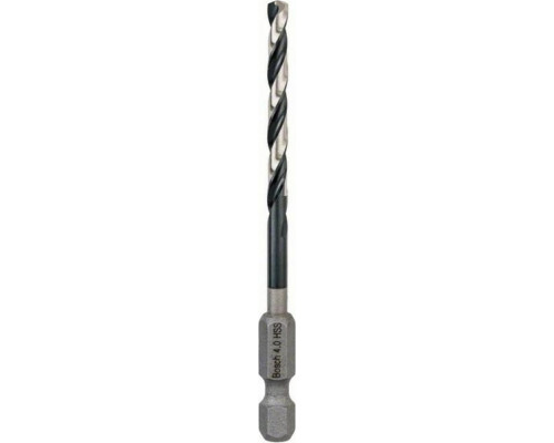 Сверло по металлу BOSCH 4,0 х 43/83 мм, Impact Control с шестигранным хвостовиком 2608577052