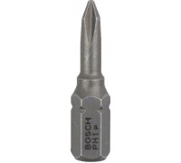Бита для заворачивания BOSCH Extra Hard 25 мм PH1 3шт 2607001508