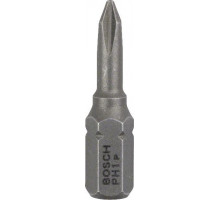 Бита для заворачивания BOSCH Extra Hard 25 мм PH1 3шт 2607001508