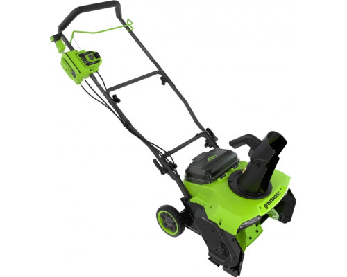 Снегоуборщик аккумуляторный бесщеточный GREENWORKS 2603407UB GD40STX2, 40V, АКБ 4 Ач и ЗУ