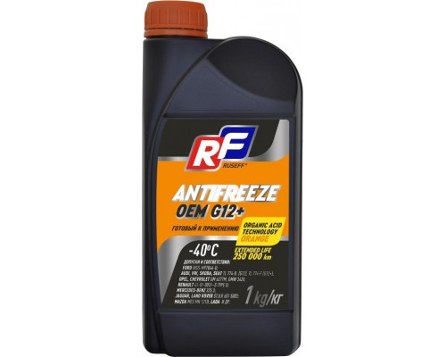 Антифриз RUSEFF ОЕМ G12+ оранжевый 1 л 17235N 17235N