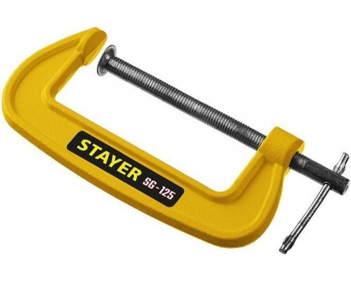 Струбцина G-образная STAYER SG-125 тип g 125 мм, 3215-125_z02