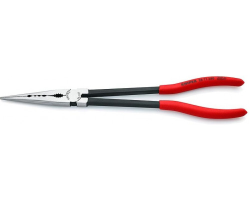 Плоскогубцы монтажные с поперечным профилем KNIPEX 2871280 280 мм KN-2871280