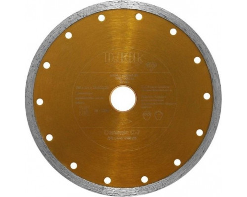 Алмазный диск для резки керамики D.BOR Ceramic C-7 250х25.4 мм 250x2,6x30/25,4 D-C-C-07-0250-030