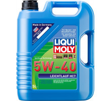 Масло моторное LIQUI MOLY SAE 5W40 Leichtlauf HC 7 5 л 2309 2309