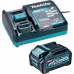Набор АКБ и ЗУ MAKITA 40.0В 4,0 Ач Li-ion XGT 40.0V 4,0 Ач Li-ion BL4040+DC40RA 191J67-0