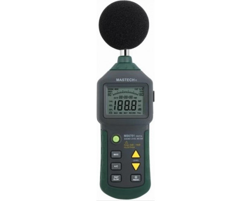Измеритель уровня шума MASTECH MS6701 цифровой с USB 13-1252