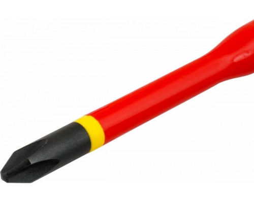 Отвертка крестовая диэлектрическая Norgau PH1x80мм крестовая vde slim 067074110