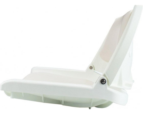 Кресло складное с мягкими накладками SKIPPER белый, пластик SK75109W