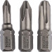 Бита для заворачивания BOSCH Extra Hard 25 мм PH/1/2/3 3шт 2607001752