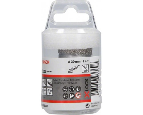 Алмазная коронка X-LOCK BOSCH 30 мм Dry Speed 2608599033