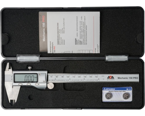 Электронный штангенциркуль ADA Mechanic 150 Pro А00380
