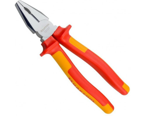 Плоскогубцы диэлектрические KRAFTOOL ELECTRO-KRAFT 1000 V, 160 мм, комбинированные 2202-1-16_z01