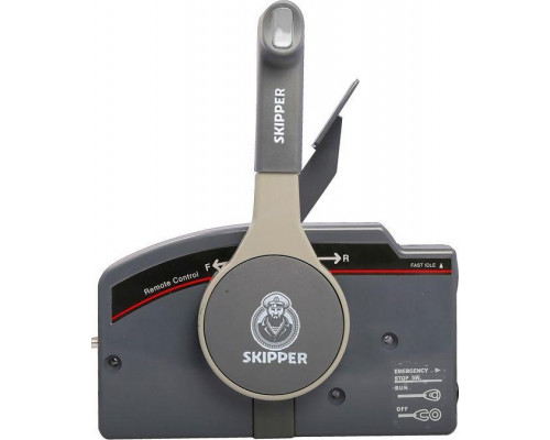 Пульт ДУ SKIPPER для Yamaha 703 без проводки и трима, тянет газ SK703-48230-12-20