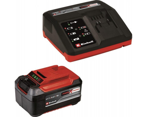 Зарядное устройство EINHELL 4512114 + аккумулятор PXC 5,2Ah 4A Fastcharger