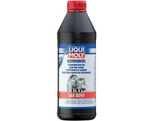 Масло трансмиссионное LIQUI MOLY 80W Getriebeoil GL-4 1 л 1952 1952