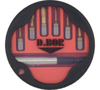 Набор бит D.BOR TIN-HALF 7 предметов (D-SET-07B-1-TIN) D14-DSET07B1TIN
