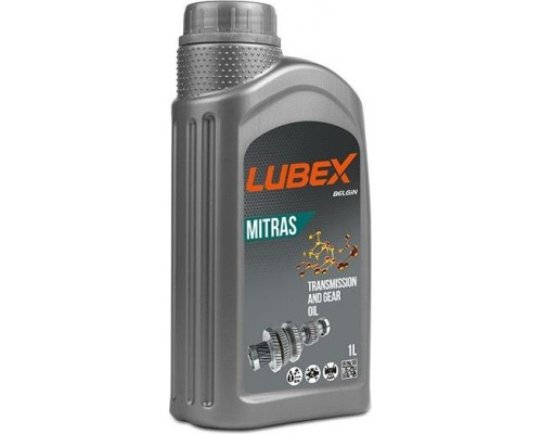 Масло трансмиссионное Lubex MITRAS AX HYP 80W90 GL-5 1 л. минеральное L020-0882-1201