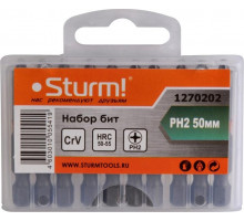 Набор бит Sturm 1 270 202 ph2x50мм, магнит. наконечник, 10 шт. 1270202