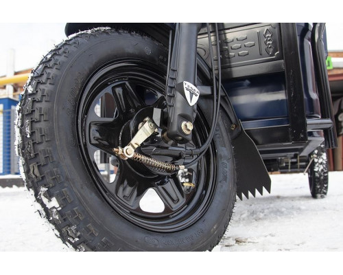 Трицикл грузовой RUTRIKE D4 1800 60V1500W Темно-серый 2495 023293-2495