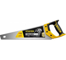 Ножовка по дереву STAYER Cobra TOOLBOX многоцелевая (пила) 350 мм, 11 tpi, мелкий прямой 2-15091-45_z01