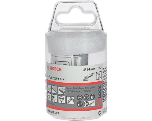Алмазная коронка X-LOCK BOSCH 14 мм Dry Speed 2608599027