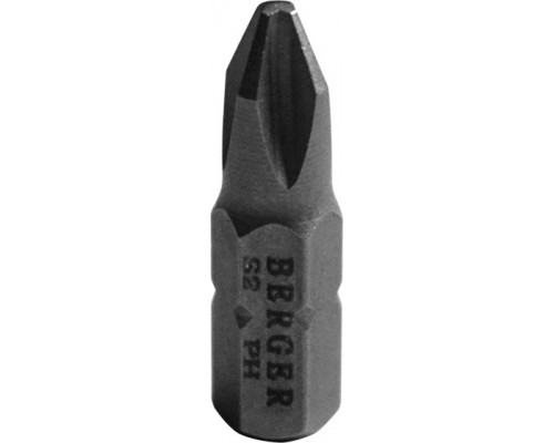 Бита для заворачивания BERGER BG2368 PH3x25мм, 2 шт, S2