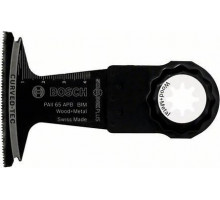 Погружное пильное полотно BOSCH 65 х 50 мм BIM PAII Wood and Metal 2608662564