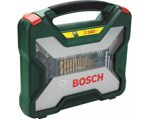 Набор оснастки универсальный BOSCH X-Line TITANIUM 103 предмета 2607019331