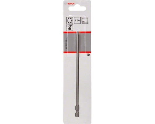 Бита для заворачивания BOSCH Extra Hard 152 мм T20 2607001668