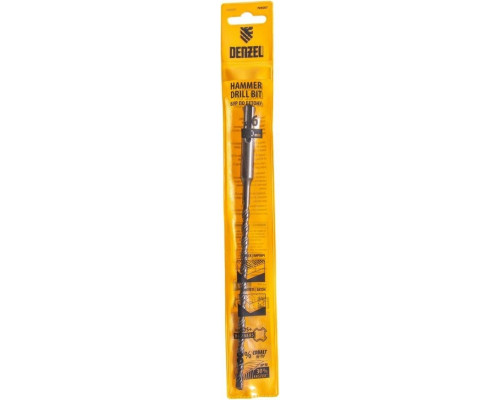 Бур SDS-plus Denzel Cobalt W-tip, 6x210 мм по бетону, двойная спираль 705007